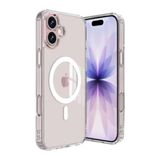 Zipax Apple iPhone 17 Uyumlu Kılıf, M-Safe Şarj Özellikli, Şeffaf, TPU ve PC Malzeme, Hava Yastığı Tasarımı