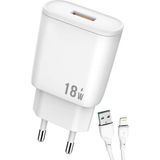 Zipax Apple Iphone 5 5s 6 7 8 11 12 13 x Xs Plus Max Pro Şarj Kablosu Lightning 3.0A Qualcomm - iphoneGR-A7L