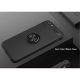 Zipax Apple iPhone 7 Kılıf Ravel Yüzüklü Silikon Kapak
