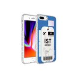 Zipax Apple İphone 7 Plus İle Uyumlu Kılıf Airbag Kenarlı Renkli Desenli Silikon Elegans Kapak No4