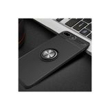 Zipax Apple İphone 7 Plus İle Uyumlu Kılıf Ravel Yüzüklü Silikon Kapak Siyah,Ravel iphone 7PlusKılıf 2YXN 10