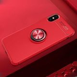 Zipax Apple iPhone x Kılıf Ravel Yüzüklü Silikon Kapak