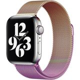Zipax Apple Watch 44 mm Metal Mıknatıslı Kordon Watch 2/3/4/5/6/7/8/se/ultra Azn-Metal