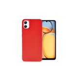 Zipax Galaxy A05 İle Uyumlu Kılıf Silikon Kapak Azn Petro Kırmızı
