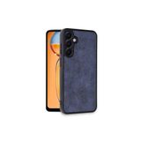 Zipax Galaxy A16 İle Uyumlu 5G Kılıf Deri Görünüm Silikon Kapak Azn Aras Lacivert