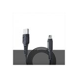 Zipax Galaxy A6 İle Uyumlu A8 Plus 2016 2018 Şarj Kablosu Micro Usb Yassı 1Metre 4A Dc24 Siyah