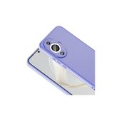 Zipax Huawei Nova İle Uyumlu 12S Kılıf Lansman İçi Kadife Silikon Zr Mara Lila