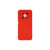 Zipax Huawei Nova İle Uyumlu Y90 Kılıf Lansman İçi Kadife Şık Sade Görünüm Azn Kırmızı