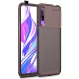 Zipax Huawei P Smart Pro 2019 Kılıf Karbon Görünümlü Silikon Zipax-Zr-Negro