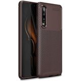 Zipax Huawei P30 Kılıf Karbon Görünümlü Silikon Zipax-Zr-Negro