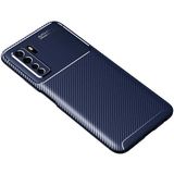Zipax Huawei P40 Lite 5g Kılıf Karbon Görünümlü Silikon Zipax-Zr-Negro