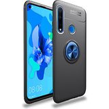 Zipax Huawei P40 Lite E Kılıf Ravel Yüzüklü Silikon Kapak