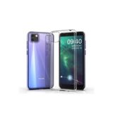 Zipax Huawei Y5P İle Uyumlu Kılıf Şeffaf İnce Esnek Silikon Süper Y5Pşeffaf