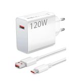 Zipax iPad Lenovo Asus Huawei Xiaomi Casper ile Uyumlu Type-C 120W Turbo Hızlı Şarj Aleti Seti, Beyaz