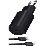 Zipax iPad Lenovo Asus Huawei Xiaomi Casper ile Uyumlu Type-C 45W Hızlı Şarj Aleti SET, Siyah