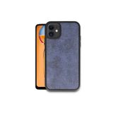 Zipax Iphone 11 İle Uyumlu Kılıf Silikon Deri Kapak Azn Aras İphone11Lacivert