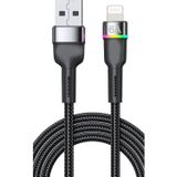 Zipax İphone 12 - 12 Pro - 12 Pro Max Şarj Kablosu Lightning Rgb Led Sz-Cl83