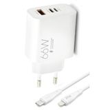 Zipax İphone 13 - 13 Pro - 13 Pro Max 66W Usb Pd Lightning Girişli Turbo Şarj Aleti Subz-Sg90