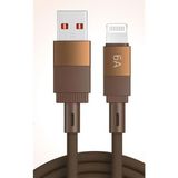 Zipax Iphone 13 - 13 Pro - 13 Pro Max Ligtning 6A Hızlı Şarj Kablosu SUBZ-CL165-AL - Subz-CL165-AL Kahverengi