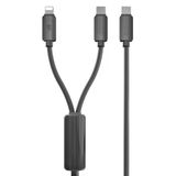 Zipax İphone 13 - 13 Pro - 13 Pro Max Type-C 60W Ve Lightning 30W Şarj Kablosu Ear-Ic01-Cl
