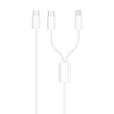 Zipax İphone 13 - 13 Pro - 13 Pro Max Type-C / Lightninh 2İn1 Şarj Kablosu Subz-Cl15-L