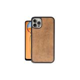 Zipax İphone 14 Pro İle Uyumlu Kılıf Silikon Deri Kapak Azn Aras İp14Prokahverengi