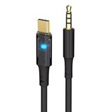 Zipax iPhone 15 16 17 Plus Pro Max ile Uyumlu Type-C Aux Çevirici Kablo, 1M, Siyah