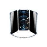 Zipax İphone 15 Plus Uyumlu Cam Ekran Koruyucu 5D Hayalet Privacy Gizli Zr-5Dprivacy