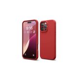 Zipax İphone 16 Pro Max İle Uyumlu Kılıf Silikon Kapak Azn Frst Kırmızı