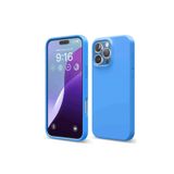 Zipax İphone 16 Pro Max İle Uyumlu Kılıf Silikon Kapak Azn Frst Mavi