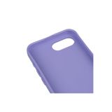 Zipax İphone 16E İle Uyumlu Kılıf Soft Silikon Kapak Zr Bye Lila