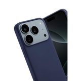 Zipax İphone 17 Pro Max İle Uyumlu Apple Kılıf Soft Silikon Kapak Azn First Lacivert