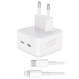 Zipax Iphone 5 5s 6 7 8 11 12 13 14 x Xs Plus Max Pro Şarj Aleti 35W Lightning