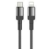 Zipax iPhone 6 7 8 11 12 13 14 X Xs Plus Pro Max ile Uyumlu Type-C to Lightning Şarj Data Kablosu, 27W, 1 Metre, Siyah