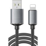 Zipax Iphone 7 - 8 - 7 Plus - 8 Plus 3A 1.2 Metre Lightning Hızlı Şarj Data Kablosu EAR-EC199-AL - Ear-Ec199-AL Siyah