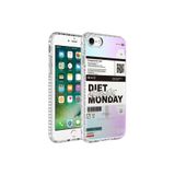 Zipax Iphone Se 2020 İle Uyumlu Apple Kılıf Renkli Desenli Silikon Elegans + Ekran Koruyucu A++ No5