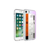 Zipax Iphone Se 2022 İle Uyumlu Apple Kılıf Renkli Desenli Silikon Elegans + Kablo Koruyucu Ekran No1