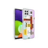 Zipax Kılıf Airbag Kenarlı Renkli Desenli, Samsung Galaxy M22 İle Uyumlu ZPY-6898