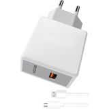 Zipax Lg G2 G3 G4 G5 G6 Mini Beat Şarj Aleti Micro USB 3.0A Hızlı Şarj - SNX-S225M