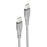 Zipax Lg K50S İle Uyumlu K51S K52 K61 K62 Şarj Kablosu Type C 60W Hızlı Sz Cl120 Gri