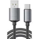 Zipax Lg K50s K51s K61 Q70 V20 V30 Hasırlı Type-C 3A Şarj Data Kablosu Ear-Ec199-Ac