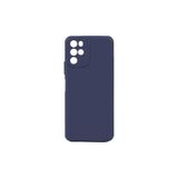 Zipax Omix X700 İle Uyumlu Kılıf Soft Silikon Zr Bye + Kablo Koruyucu Ekran Lacivert