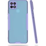 Zipax Oppo A15 Kılıf Ultra Ince Buzlu Zipax-Zr-Parfe