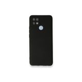 Zipax Oppo A15S İle Uyumlu Kılıf Soft Esnek Silikon First A15Ssiyah