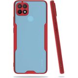 Zipax Oppo A15S Kılıf Ultra Ince Buzlu Zipax-Zr-Parfe