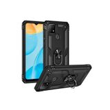 Zipax Oppo A15S Kılıf Vega Zırh Tank Tam Koruma Kapak + Kablo Koruyucu A++
