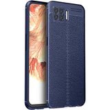 Zipax Oppo A73 Kılıf Deri Görünümlü Silikon Zipax-Zr-Niss