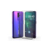 Zipax Oppo A9 2020 İle Uyumlu Şeffaf İnce Esnek Silikon Kılıf 2020Şeffaf