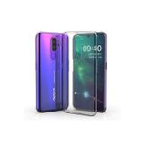 Zipax Oppo A9 2020 Uyumlu Şeffaf İnce Esnek Silikon Kılıf