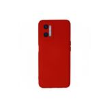 Zipax Oppo A96 İle Uyumlu Kılıf Lansman İçi Kadife Şık Sade Görünüm Azn Nno Kırmızı